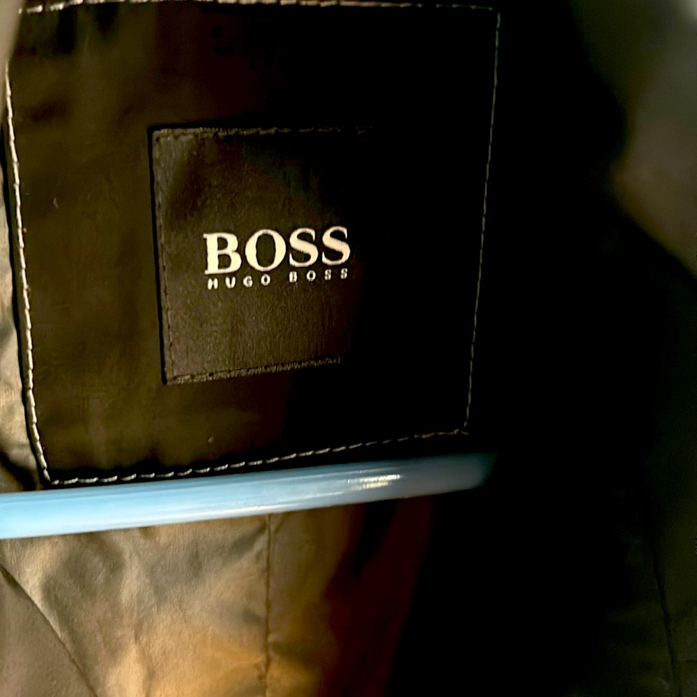 Hugo boss black coat